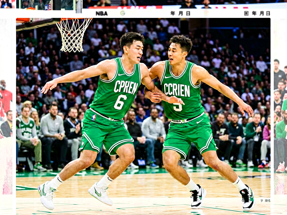 NBA常规赛比赛现场球员激烈对抗